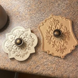 Wood boho hanging decor